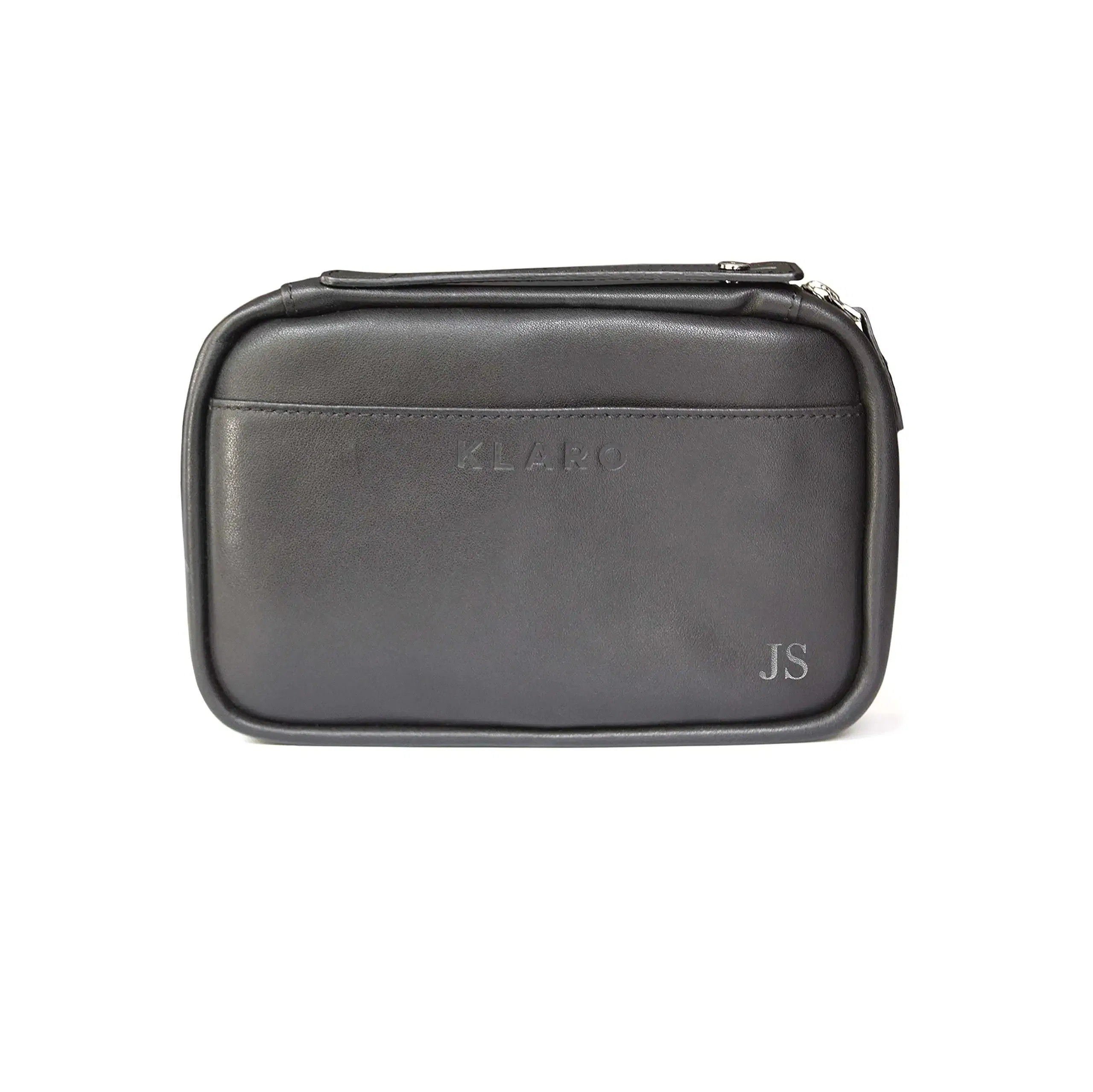 Hot Sale Black PU Leather Cigar Case Holder for Men
