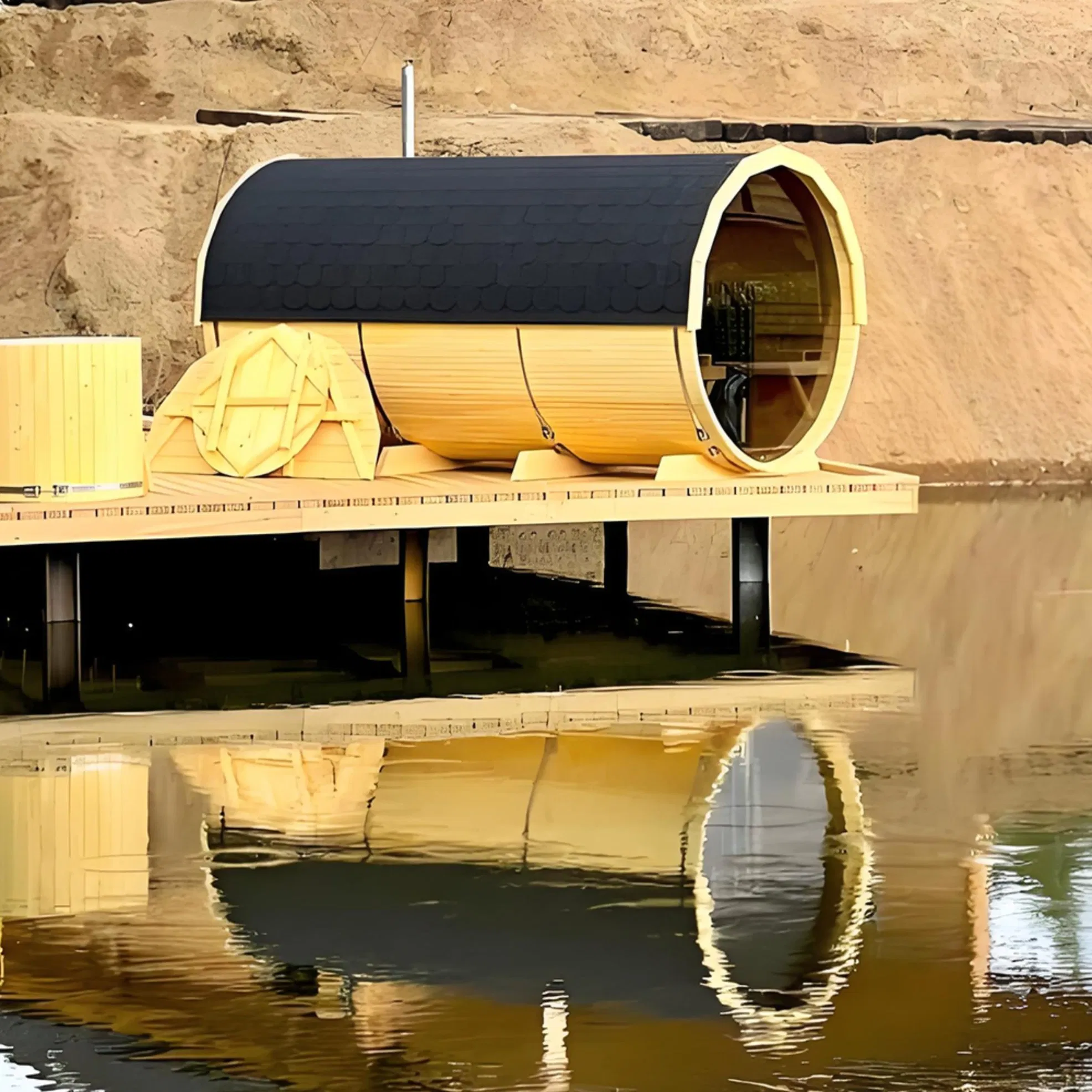 Инфракрасная сауна Boda Outdoor с хромотерапией