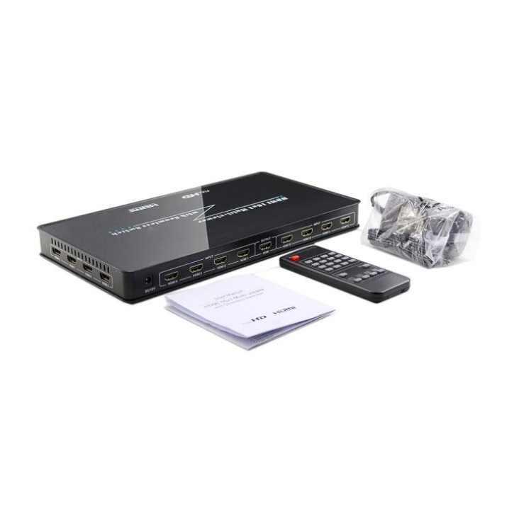 Custom HDMI Switch 16X1 Multiviewer with Seamless Switcher 16 Port
