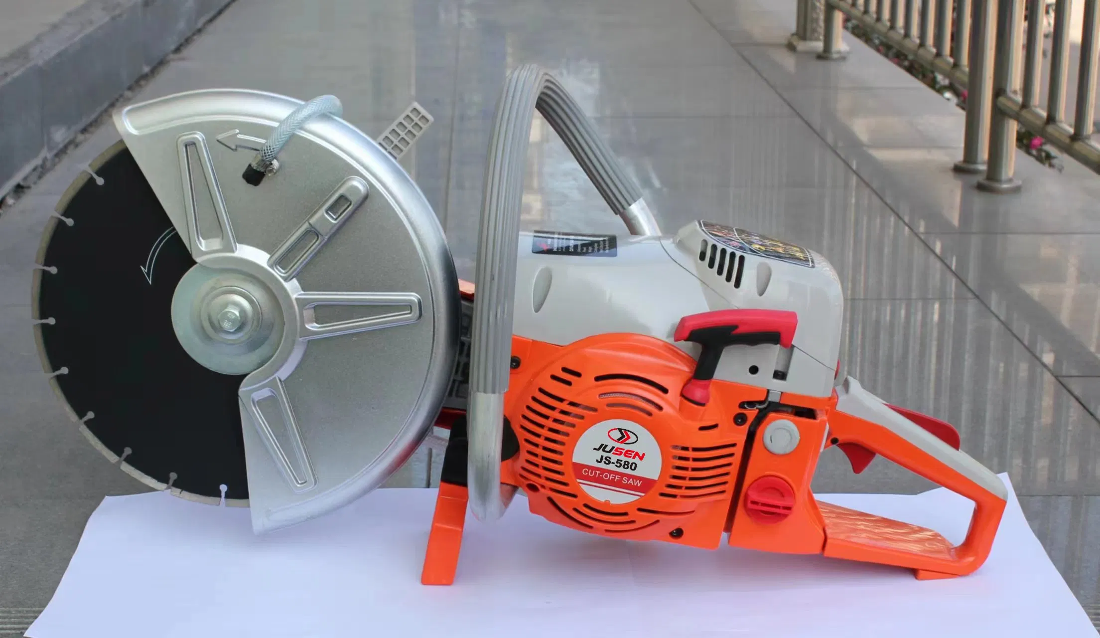 2025 Latest Powerful 54cc Gas Cut-off Saw Heavy-Duty Concrete