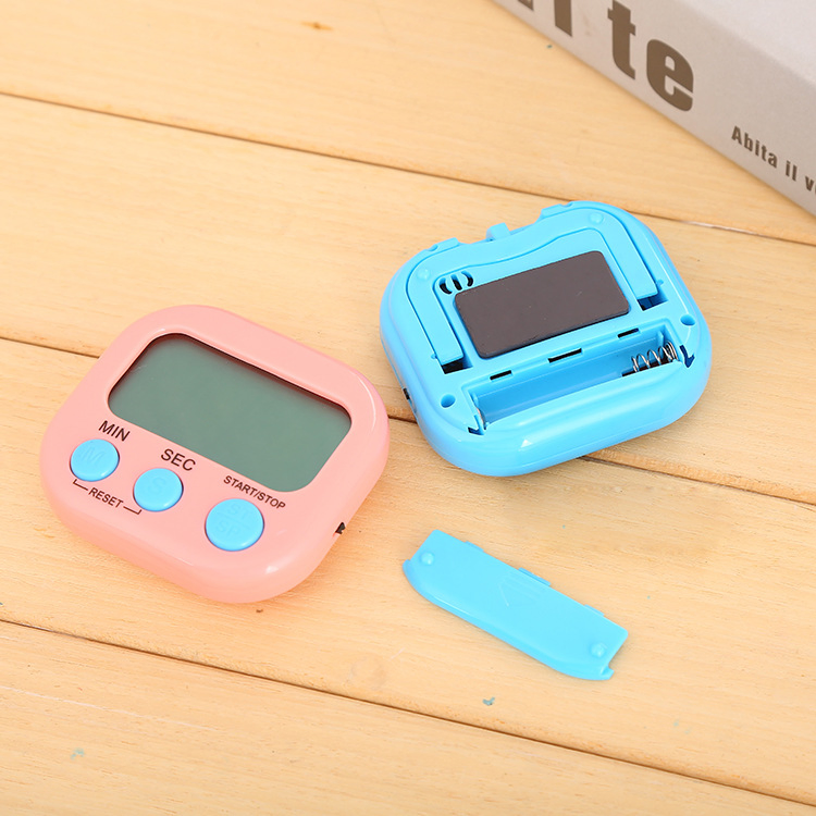 Multi-Function Digital Timer Countdown Alarm Clock for Students & Kitchen Use