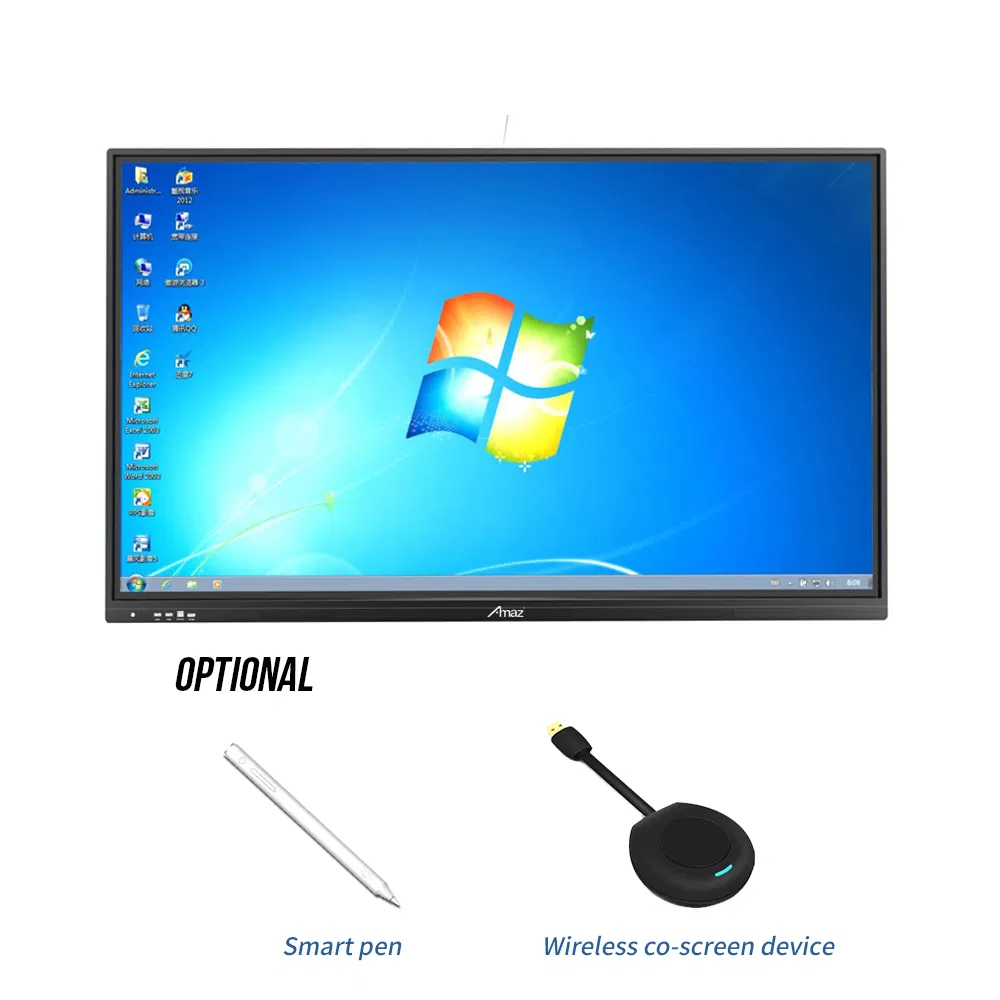 98 Inch All-in-One PC Touch Screen Displays Interactive Flat Pane