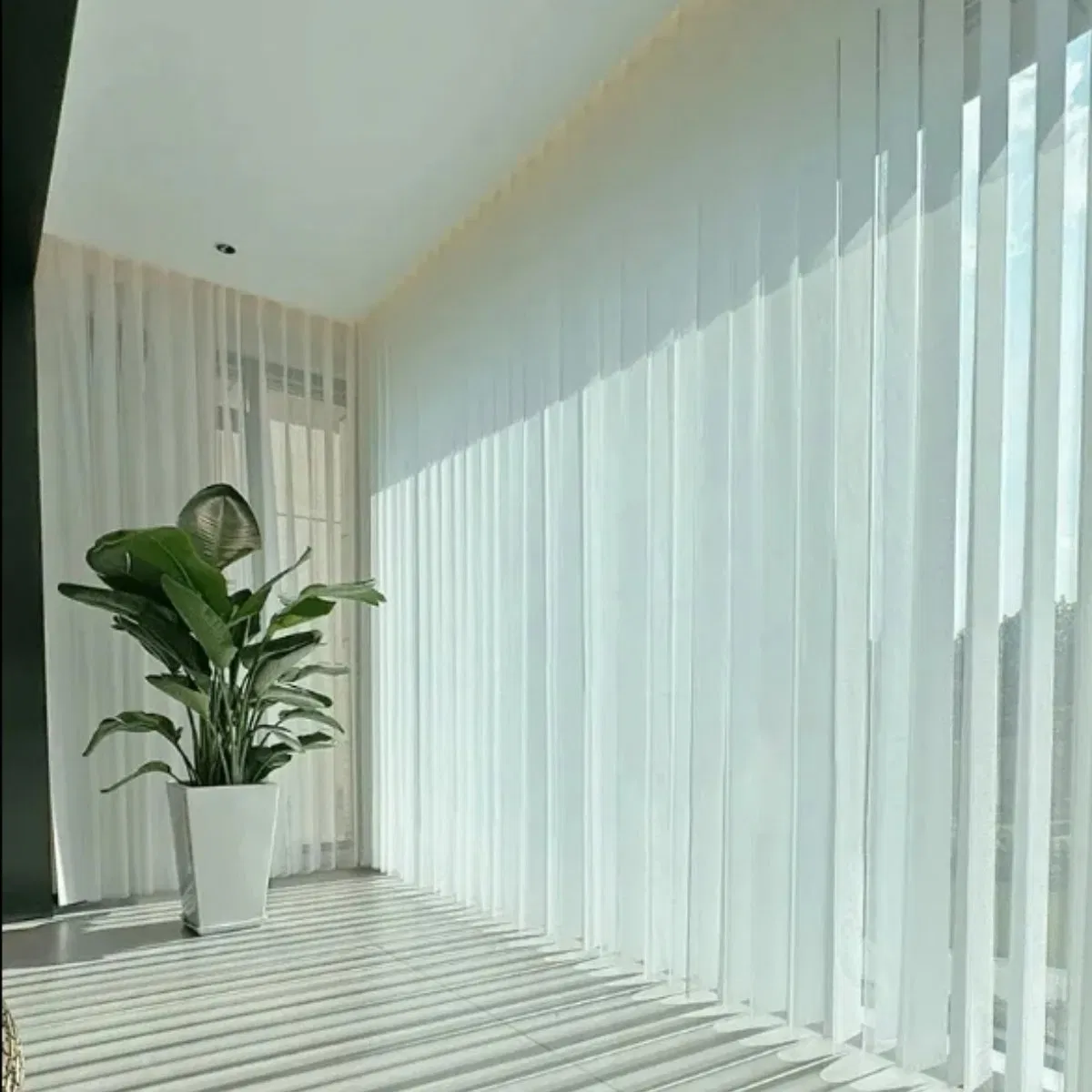Vertical Blind Fabric Window Bedroom Living Room Use Cordless Vertical Blind for Home
