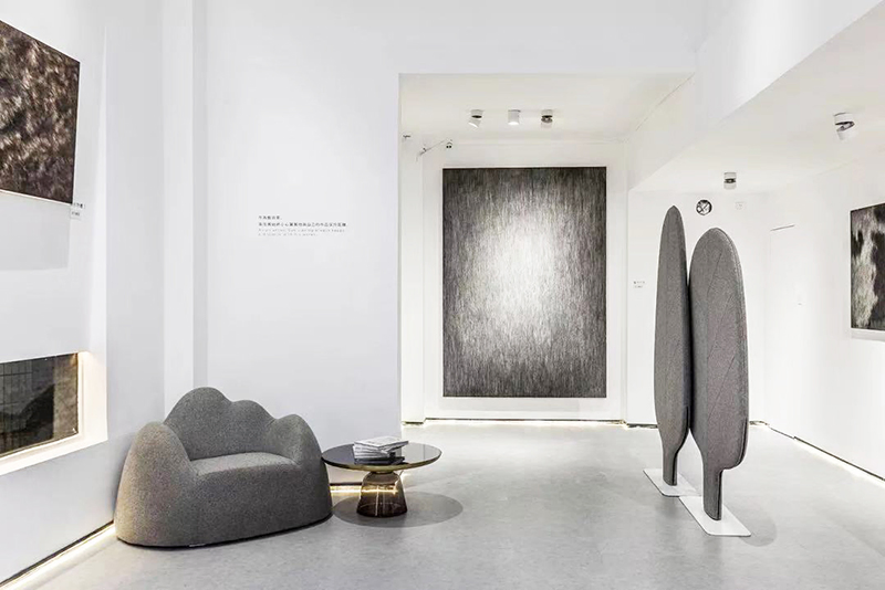 Removable Leaf Design Acoustic Room Divider for Workplaces