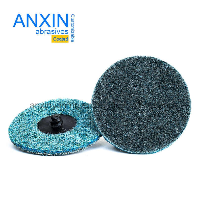 25mm and 50mm Non-Woven Quick Change Discs for Wood and Metal Grinding