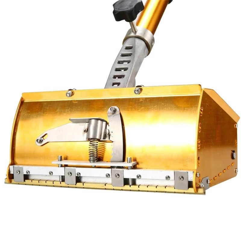 Professional Drywall Flat Box with 10" Blade & Adjustable Handle for Wall Repair