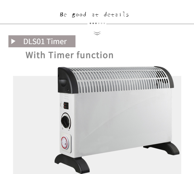 750W 1250W 2000W Household Home Room Electric Fan Heater