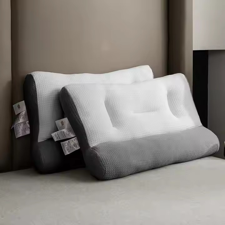 Wholesale High Quality Ergonomic Pillow for Sleeping Adult Neck Cervical Support Bed Comfortable Pillow