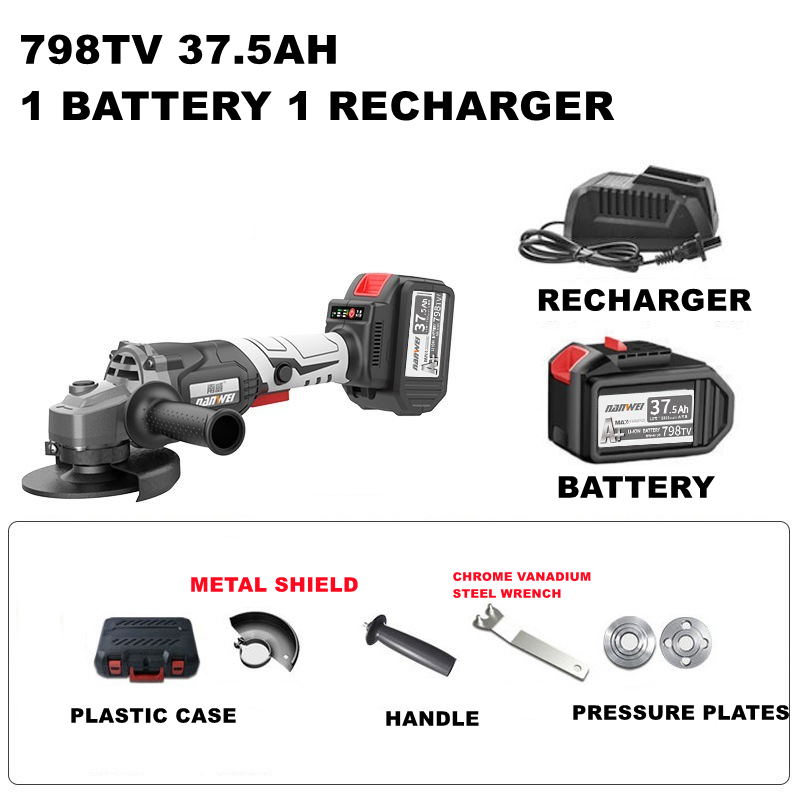 Угловая шлифмашина MSK для металла, дерева, камня