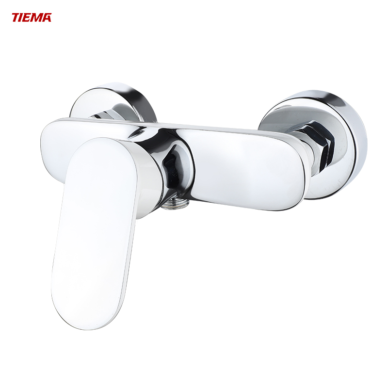 Tiema China White Brass Shower Faucet