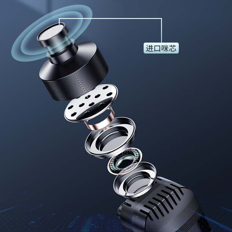 Lapel Microphone Wireless for Phone Wireless Microphone PC for Android Smartphone