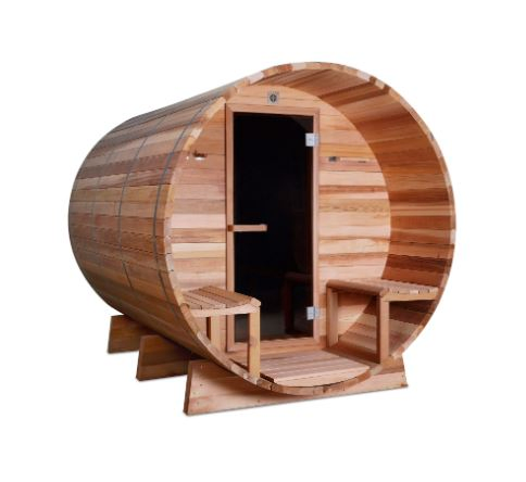 Outdoor Barrel Steam Traditional Sauna Room