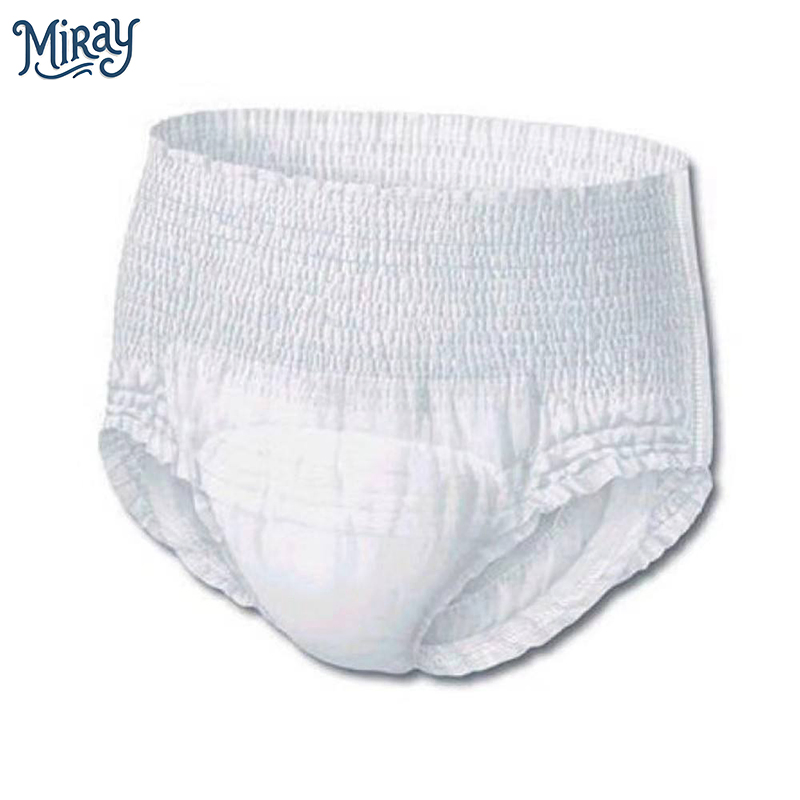 Free Sample OEM Non Woven Fabric Disposable Incontinence Adult Pull up Diaper