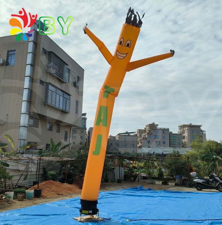 Outdoor Giant Inflatable Air Dancers Sky Road Advertising Inflatable Signs