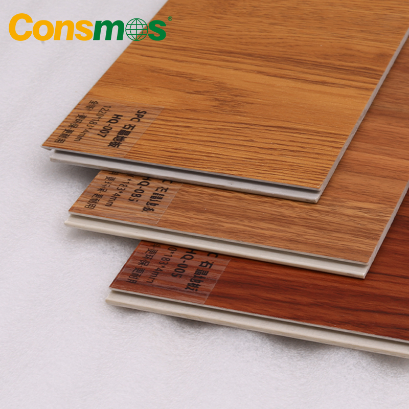 Factory Price Wood Texture Floating Parquet Piso De Vinilico PVC Vinyl Plank Spc Flooring