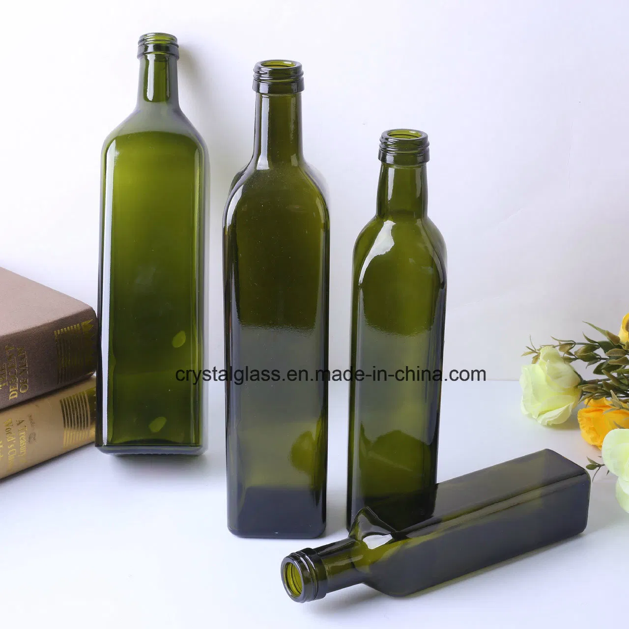 750ml Round Squre Olive Oil Bottle /Cooking Olive Oil Bottle