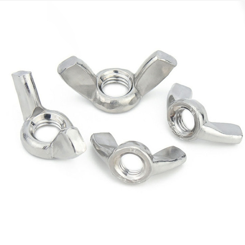 Carbon Steel White Zinc Plated DIN315 Wing Nut