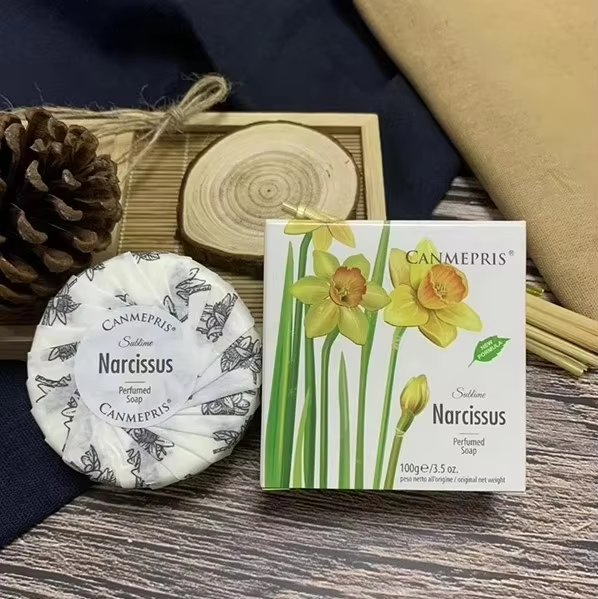 Luxury Private Label100g Perfume Plant Oil Whitening Body Bath Toilet Soap