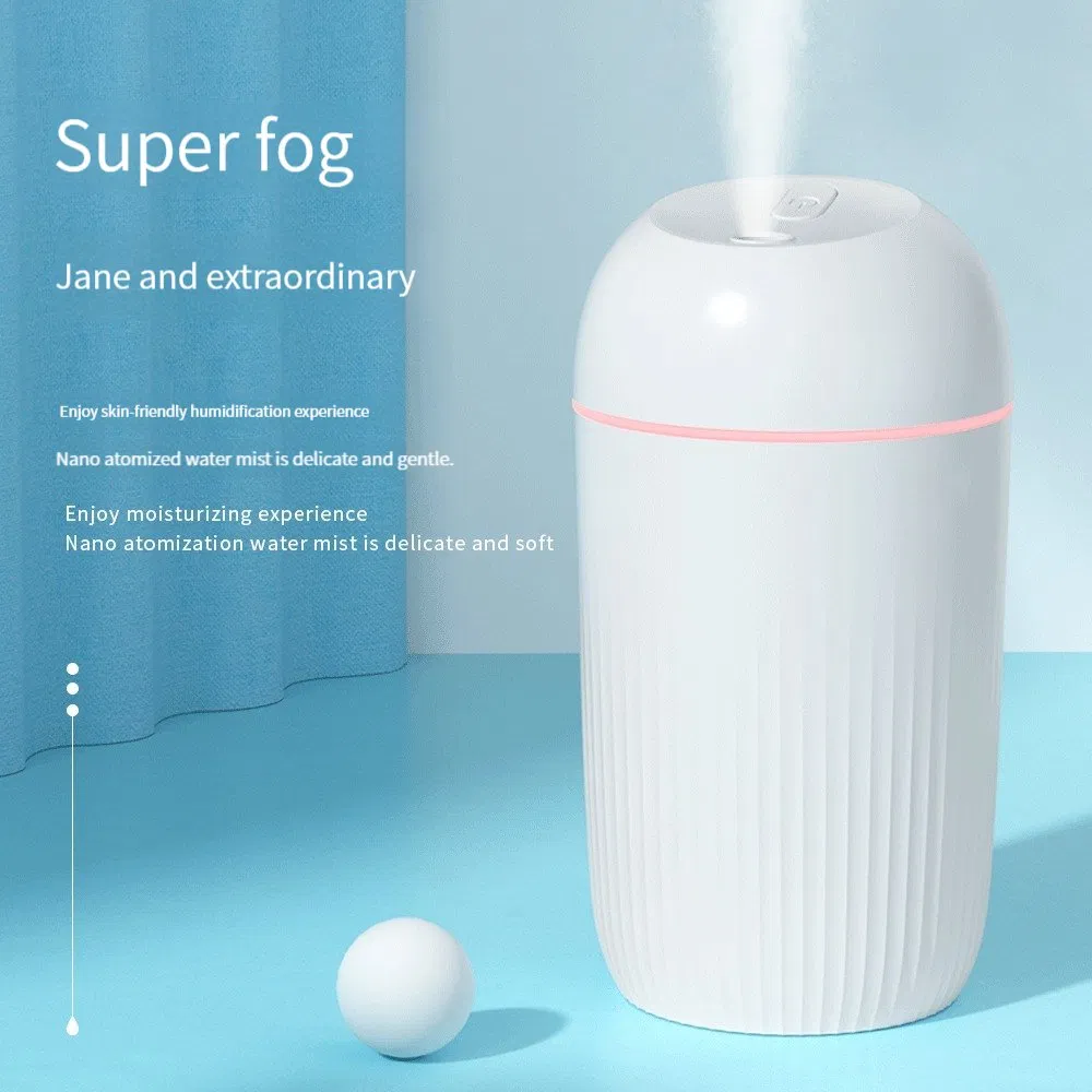 420ml Portable USB Humidifier Electric Car Ultrasonic Air Diffuser Bedroom Mini Color Light Air Conditioner Humidifier