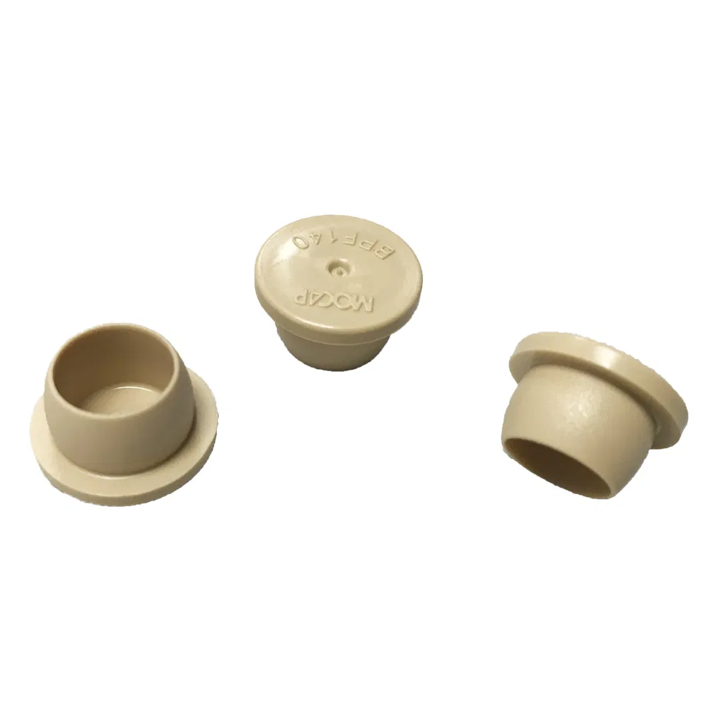 Black White Round Pipe Hose Insert Plug Blind Blanking Plastic Hole Cover PVC PE End Plug (BPF)