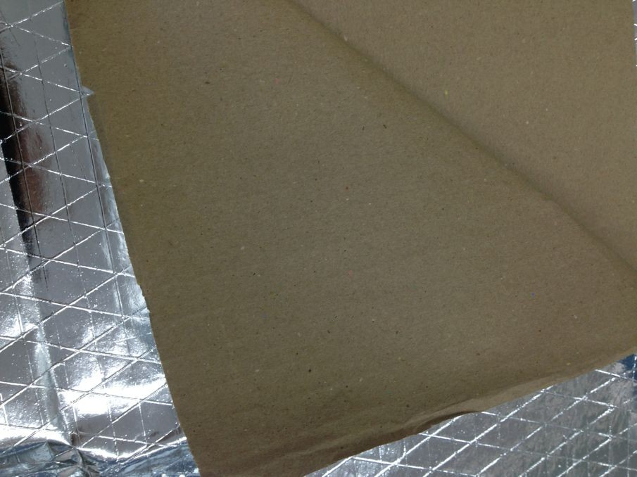 Aluminum Foil Scrim Straw Pulp Paper Kraft as Building Insulation