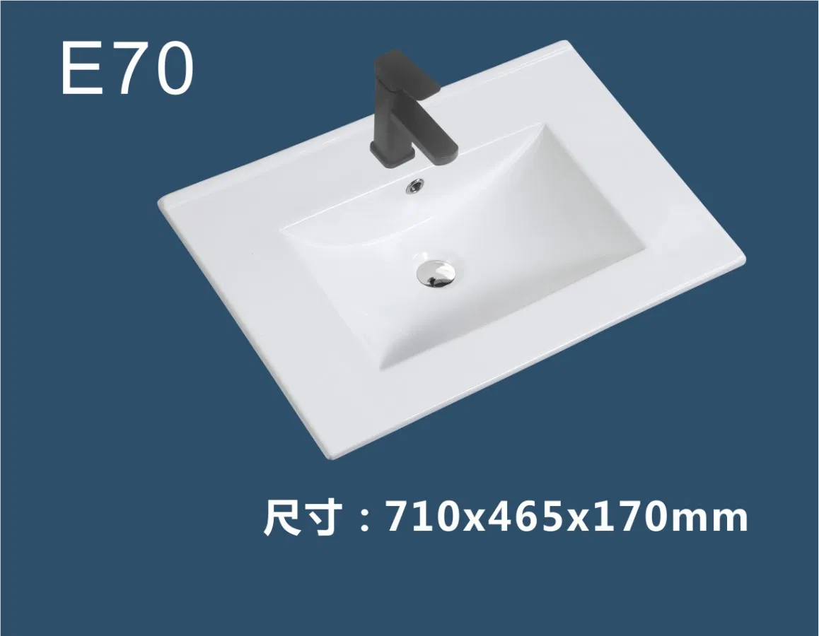 New Design Professional One-Piece Molding Ceramic Bathroom Basin