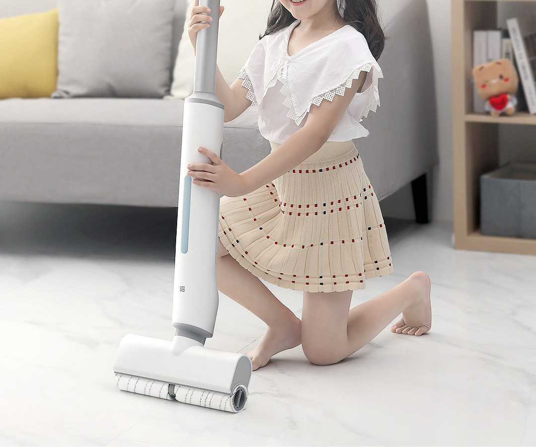Auto Self-Cleaning Stick Portable Recharageable Water Flow Mop Cleaner for Floor