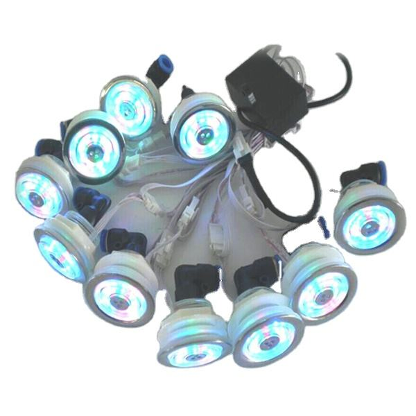 Аэромассажная форсунка с LED-подсветкой для ванны