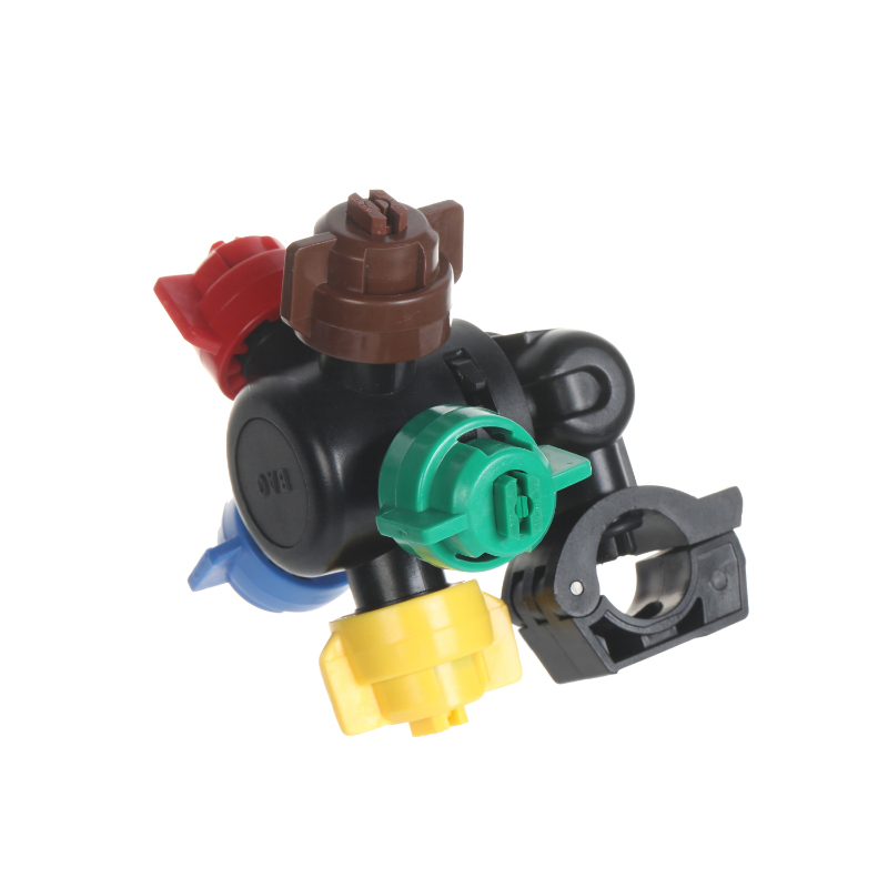 5-Heads Multi-Head Boom Sprayer Flat Fan Spray Nozzle Agricultural Crop Protection Spray Nozzle