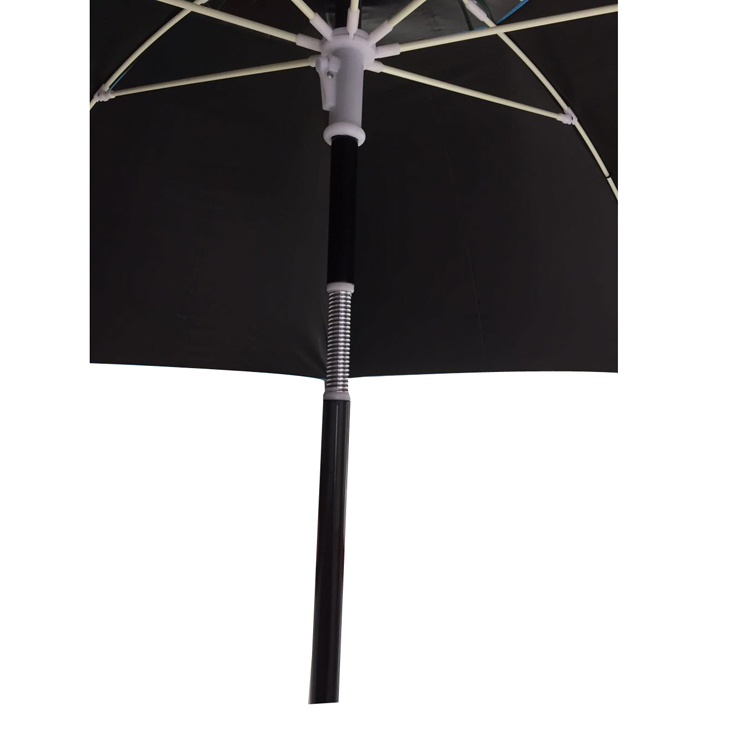 Пляжный зонт от солнца 2.2м с двойным козырьком MP6022