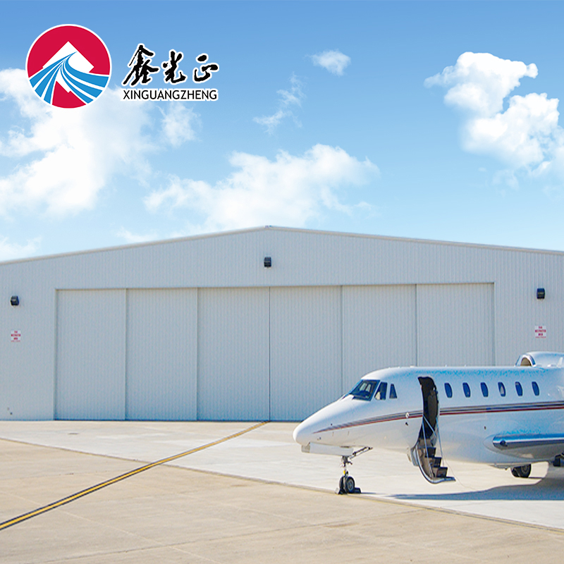 Prefabricated Steel Structure Warehouse Truck Car Shed Aircraft Hangar