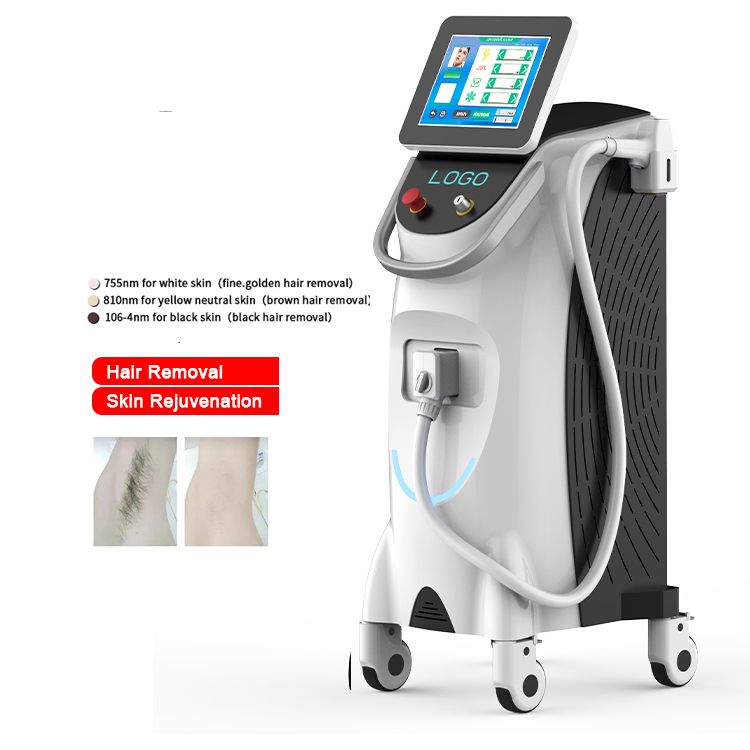 Commercial Use Depilacion Laser Portable 808nm Ice Laser Diode Depilacion 755 808 1064 Hair Remove