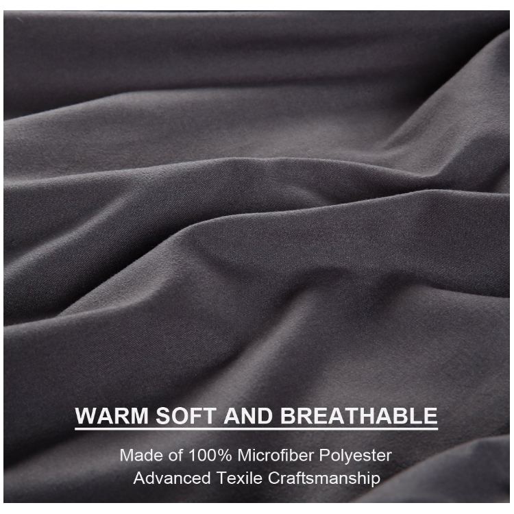Soft Brushed Microfiber Luxury Comforter Sheet Set