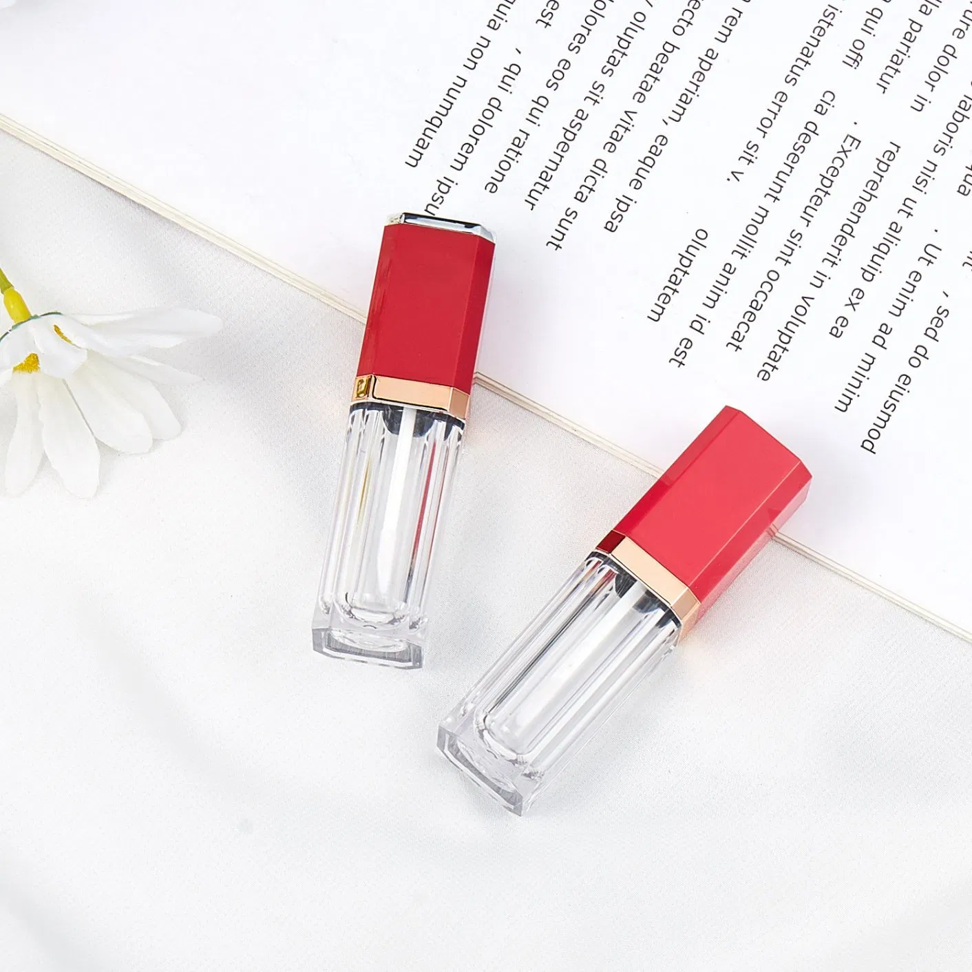 6ml Clear Mini Gloss Tube Lip Balm Containers Empty Lipstick Tubes for Lipstick