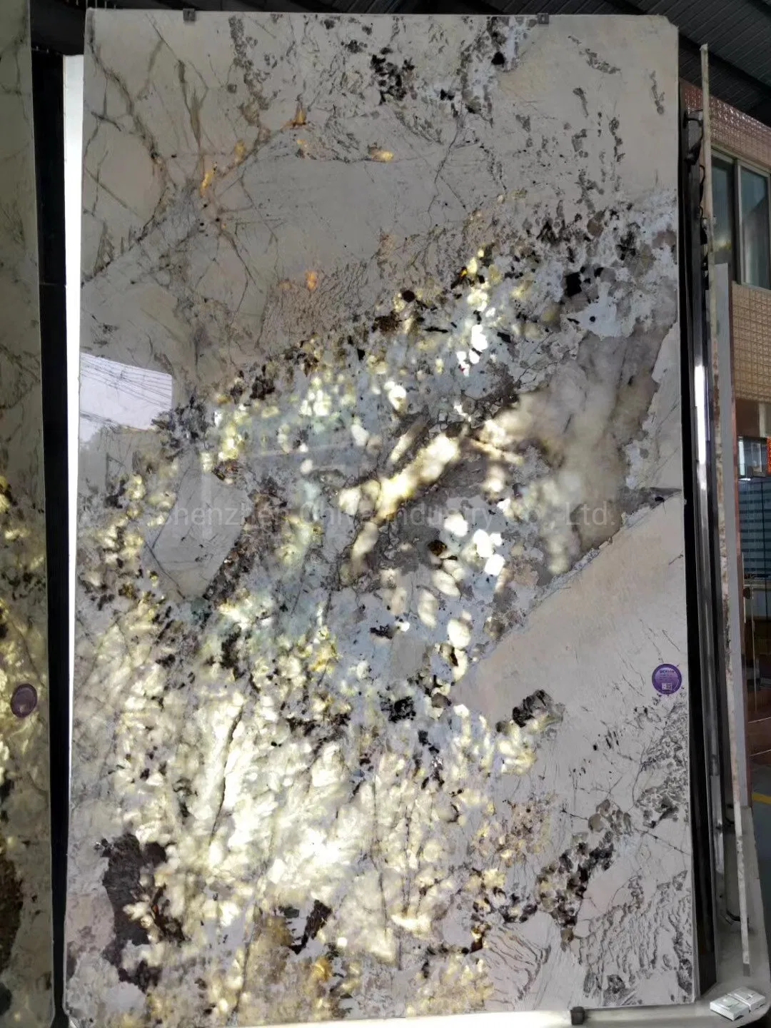 Pandora Marble/Stone Kitchen Countertop Background Wall/Tile Large/Format Porcelain Facade Sheet/Panel