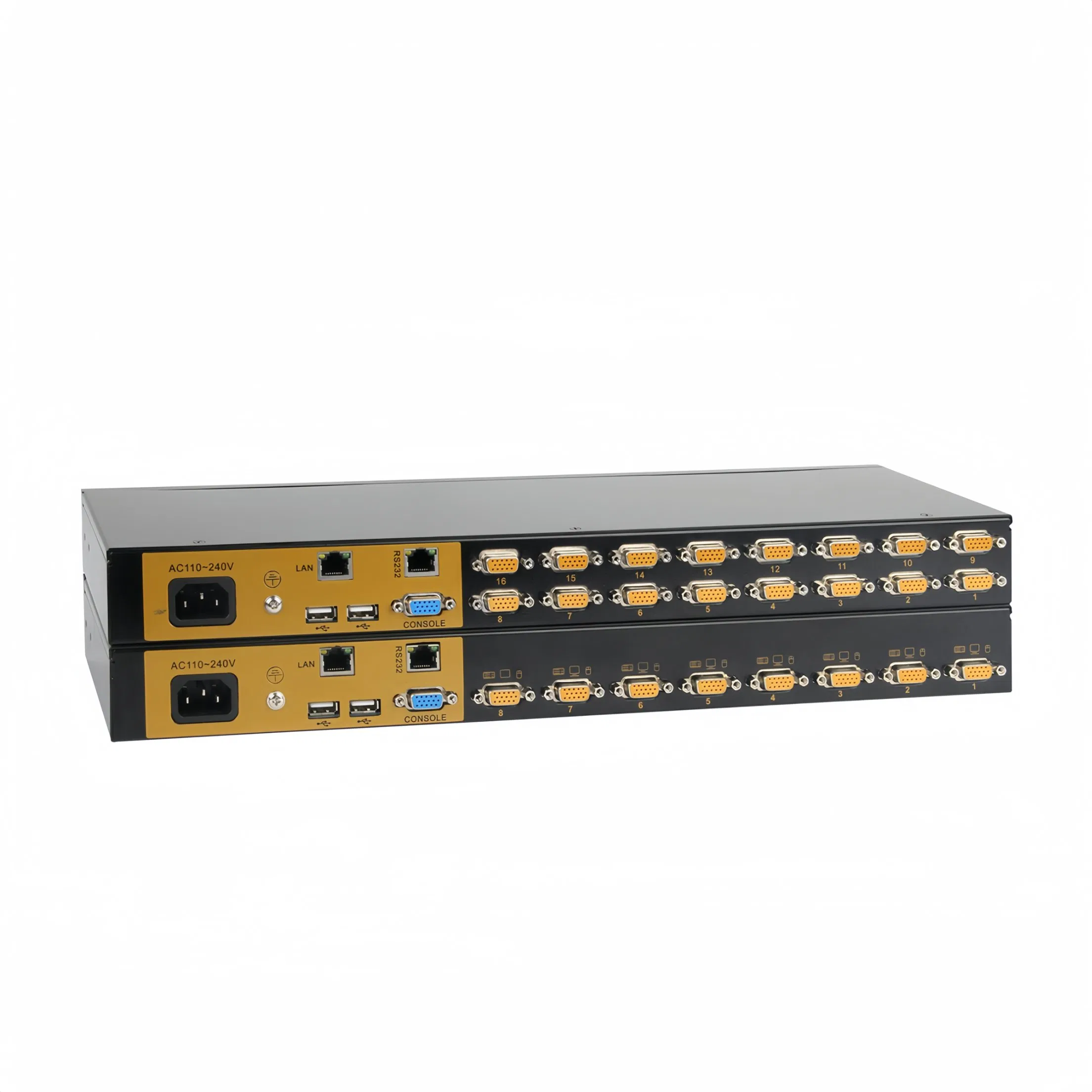 Коммутатор HDMI 4K 8 портов 1U для монтажа в стойку