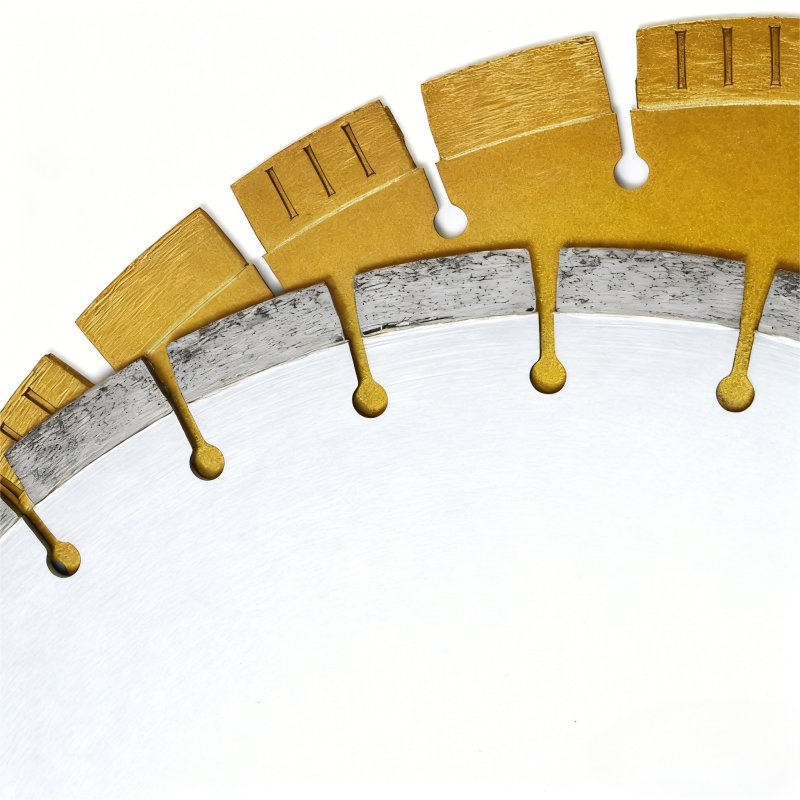 Professional Diamond Floor Saw Blade for Reinforced Concrete, Highway & Cobblestone Pavement Cutting