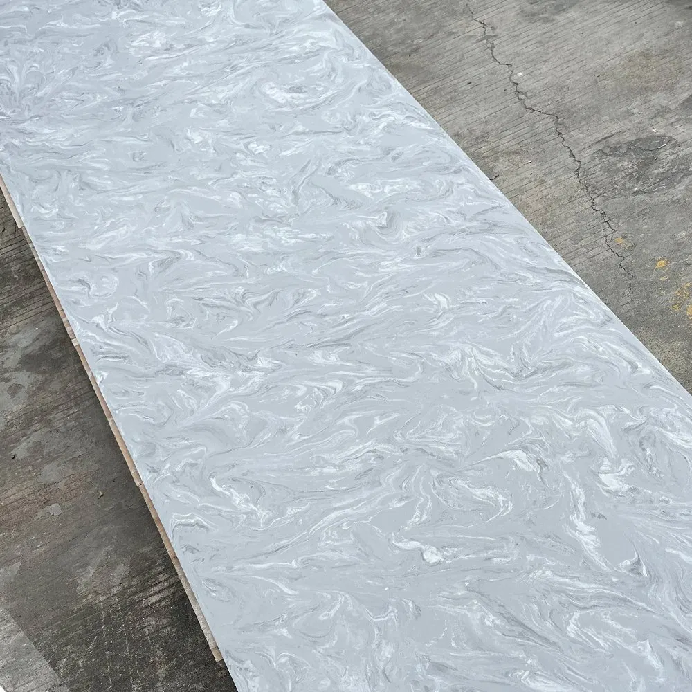 Premium Deep Color Acrylic Solid Surface Material for Office Desks