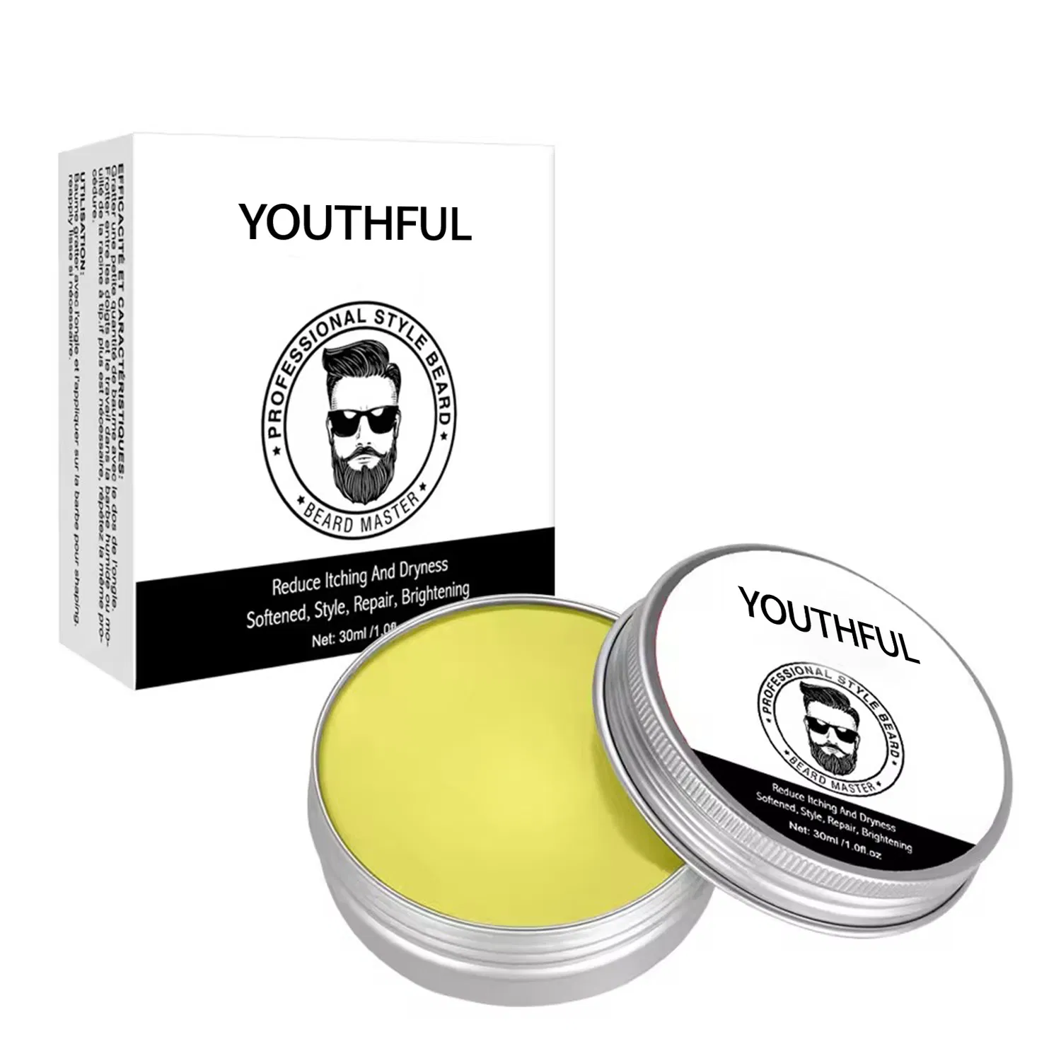 Natural Beard Care Moisturizing Professional Care Cream