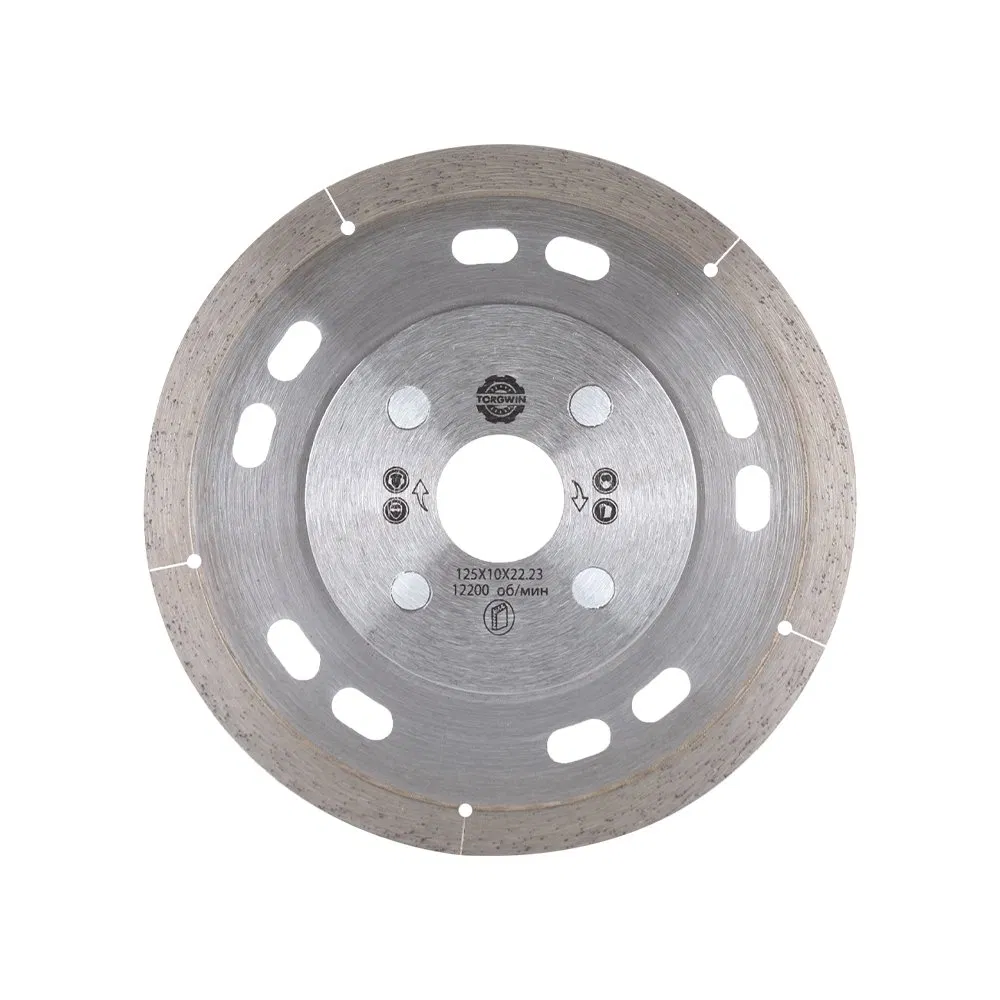 Torgwin Diamond Saw Blade 125*8*0.8/1.1*22.23 with Flange for Cutting Ceramic