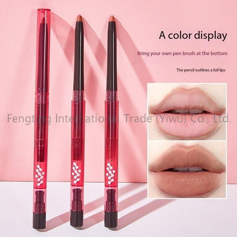 Long-Lasting Smooth Application Vegan Gel Plump Cruelty-Free Mineral-Infused Bare Color Lip Outline Matte Glossy and Waterproof Lip Liner