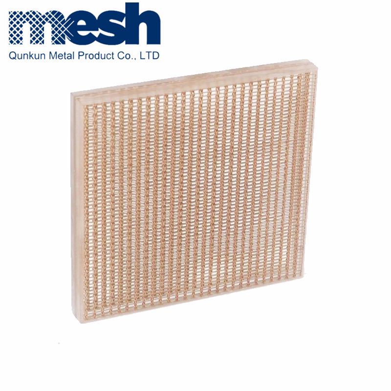 Laminated Glass Metal Material Factory Supplier New Mesh Type