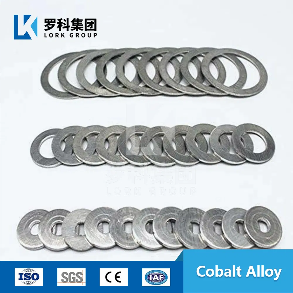 Lork Custom AMS 5844/Uns R30035 Superalloy Spring for Aviation MP35n Cobalt Alloy Disc Spring