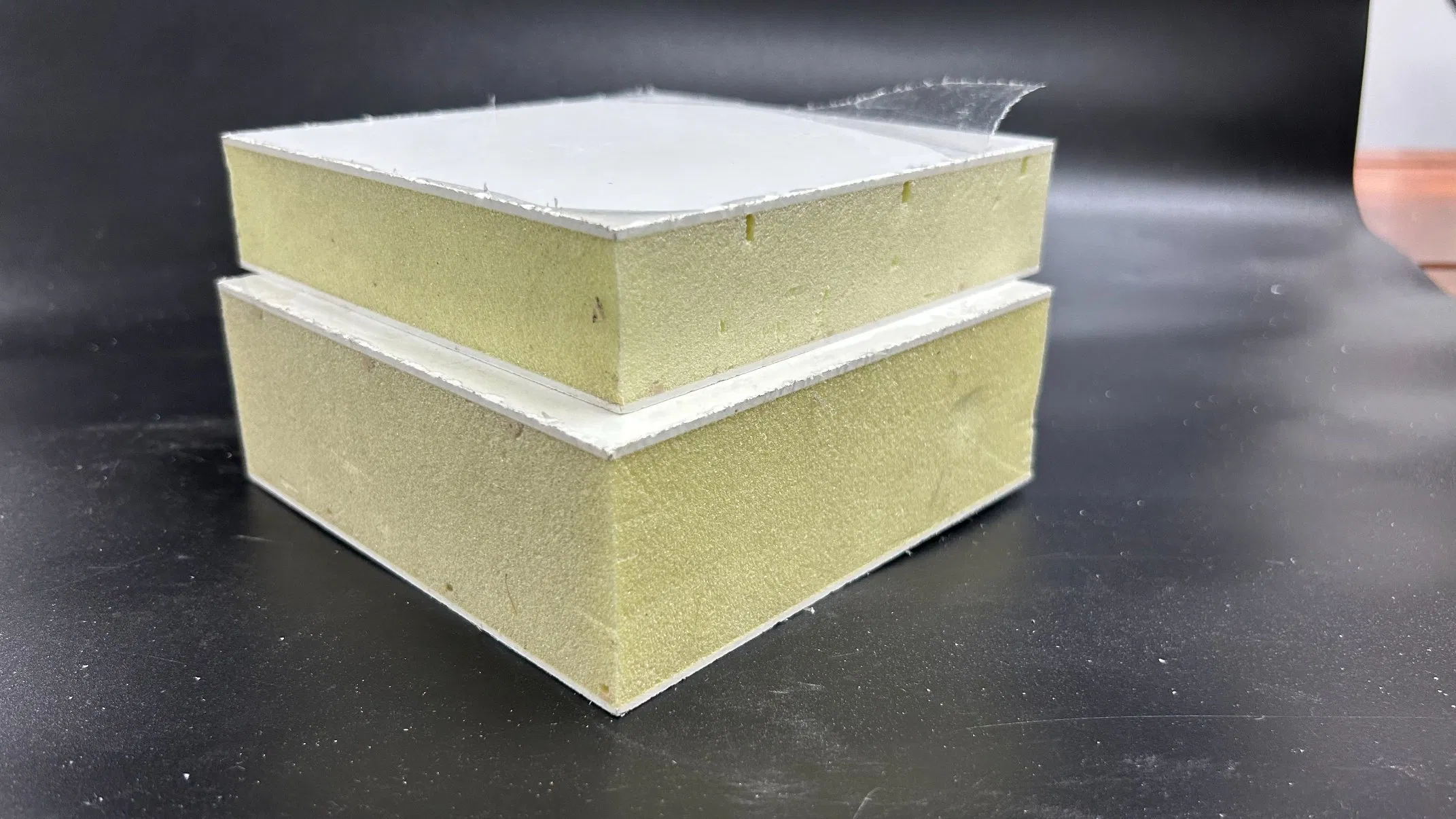 Fireproof Aluminum Rockwool Sandwich Panel for Wall and Roof Cladding