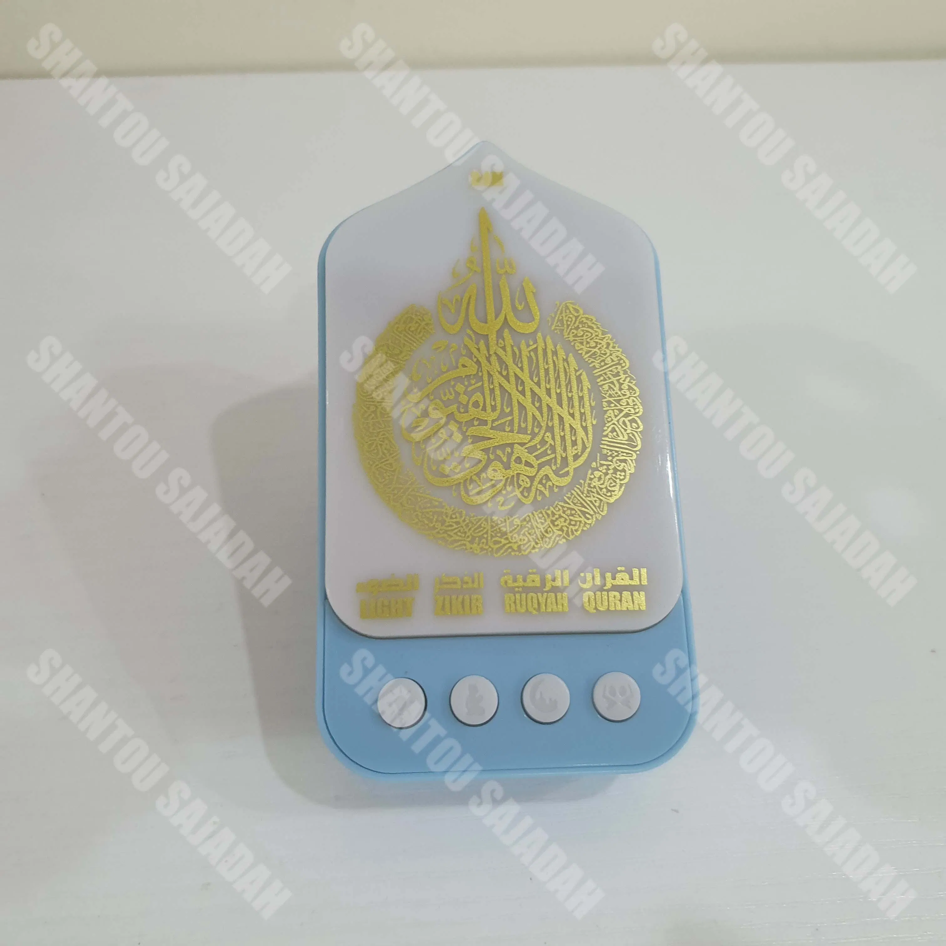 Hot Sale Shantou Sajadah Zk90 PRO-a Traditional Islamic Smart Electronic Products EU Plug Koran Player with Colorful LED Light