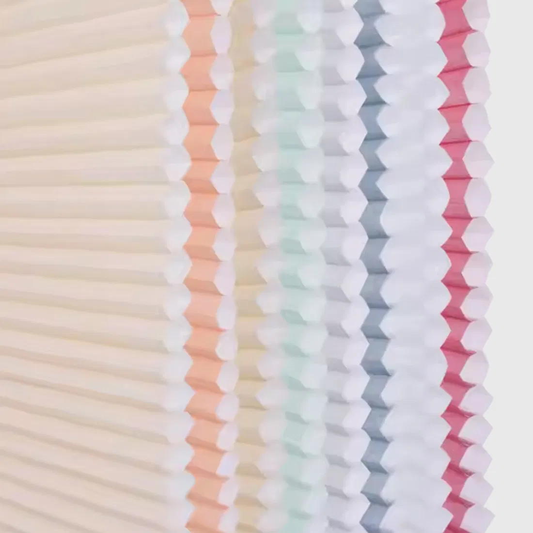 OEM Motorised Day and Night Double Cellular Non Woven Honeycomb Blinds Fabric
