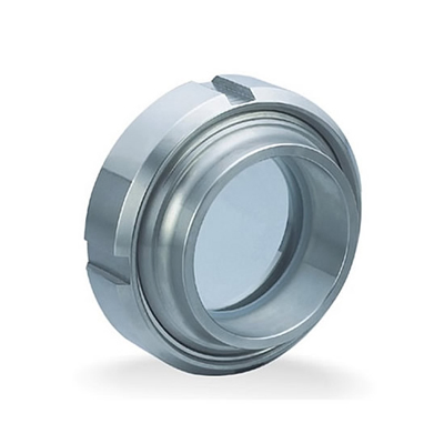 Sanitary Stainless Steel Butt Weld Glass Tube Vessel Union Sight Glass Fitting