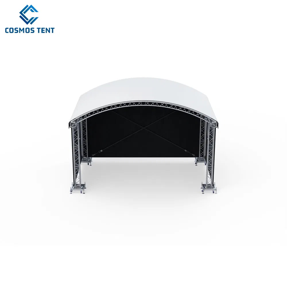 Spigot Bolt Screw Customized Ceiling Wedding Concert Outdoor Aluminium Arch Roof Truss System for Event