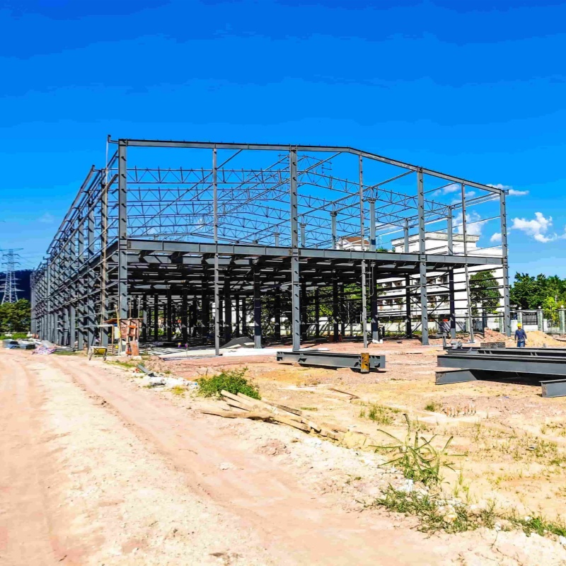 Customized Prefab Steel Structure Warehouse/Workshop Prefab Steel Building for Sale