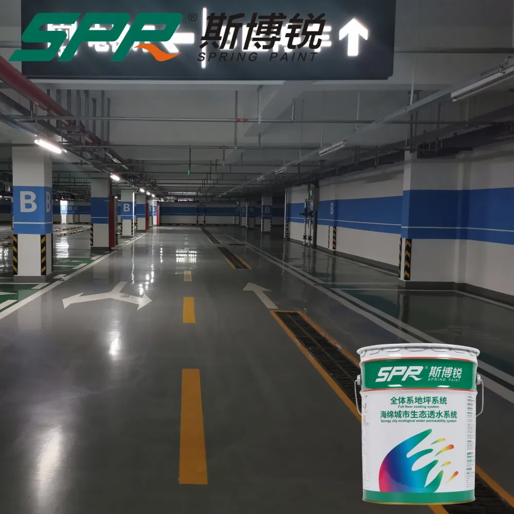 Stain-Resistance Epoxy Resin Flat Coating Floor for Printing Factories